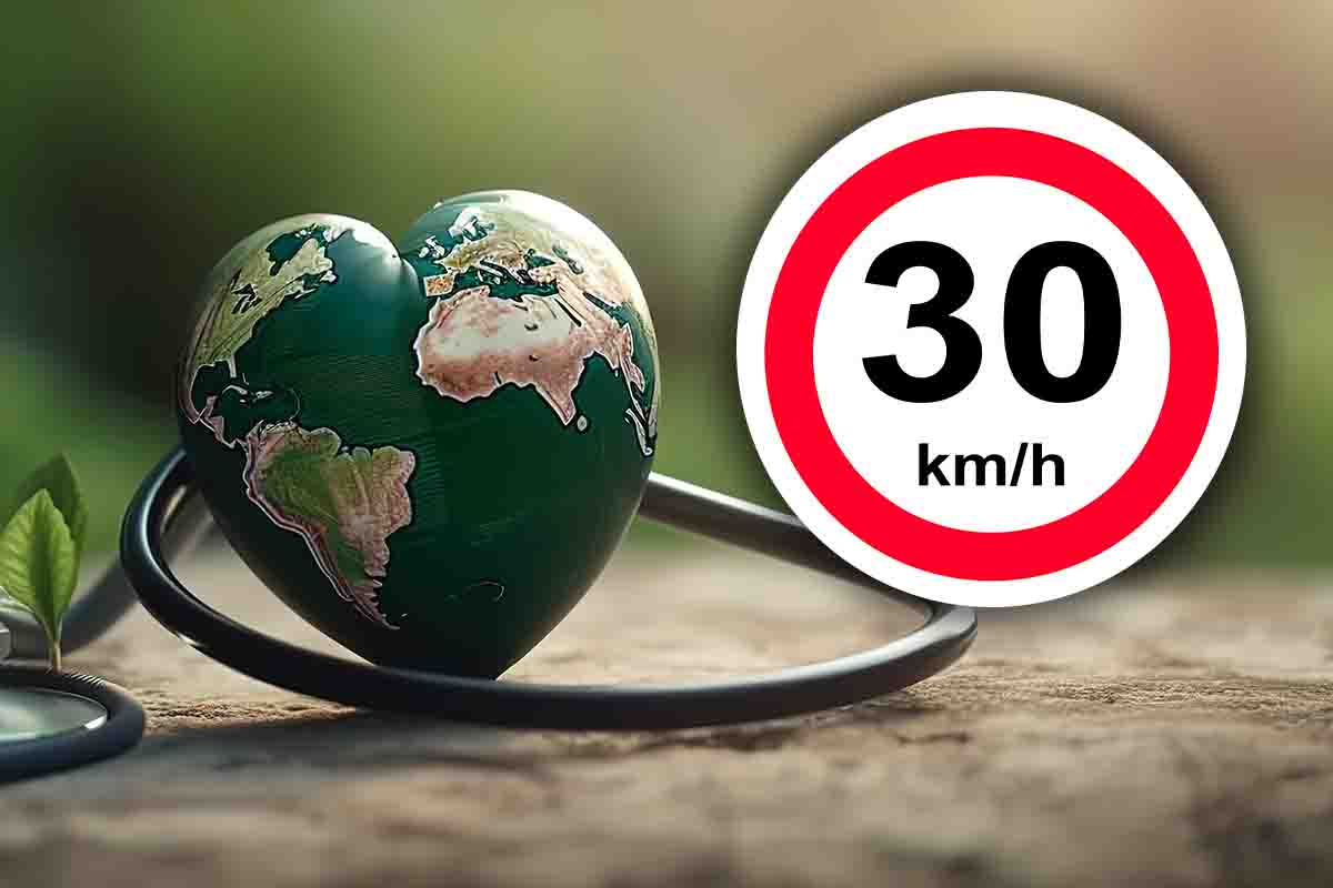 Il limite della velocità a 30km/h fa bene anche al clima