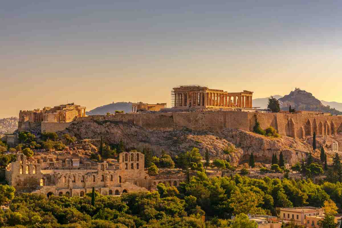 Veduta di Atene