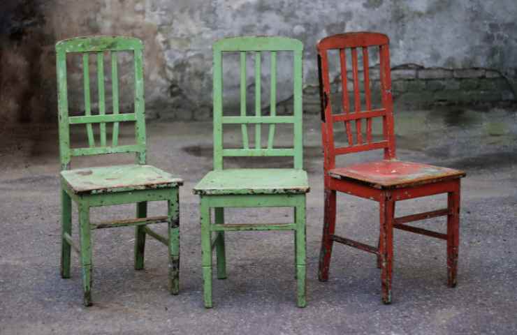 Vecchie sedie