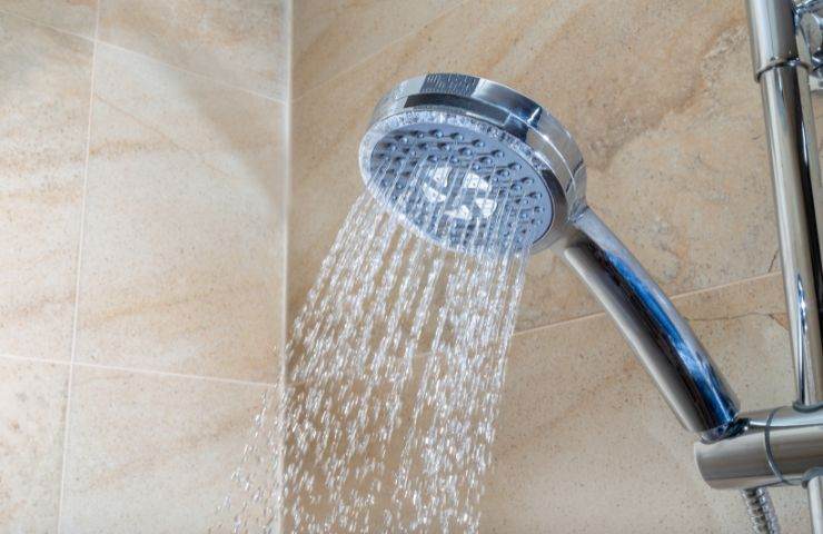 pulire soffione doccia