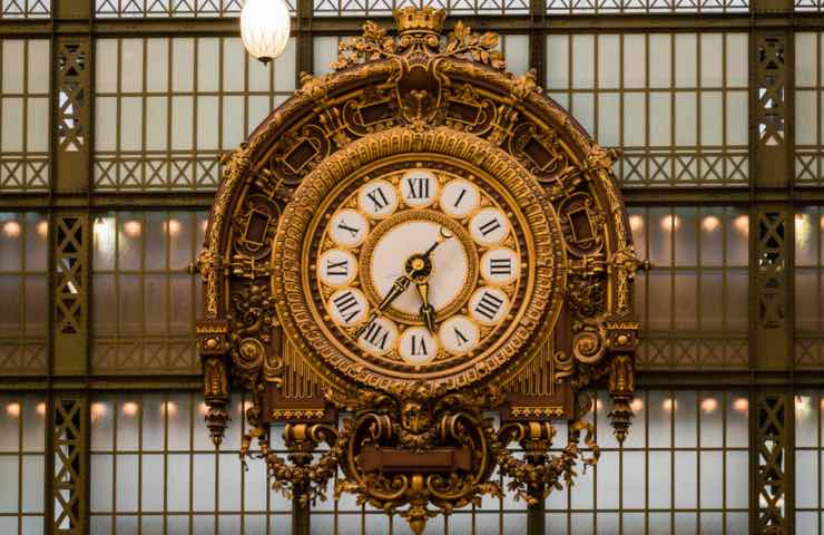 L’orologio dell’ex stazione del Musée d’Orsay 
