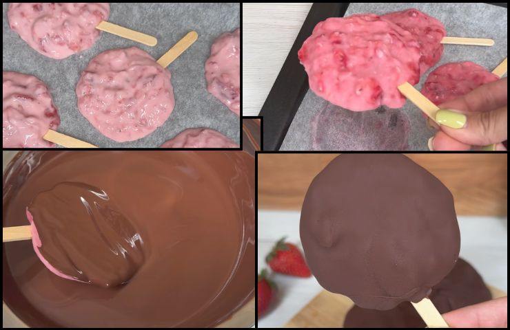 Le fasi per la preparazione dei gelati