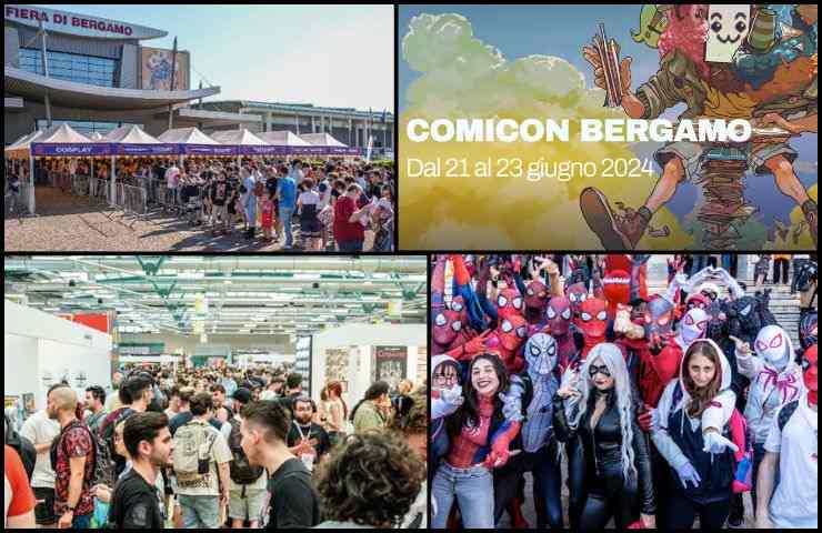 L'evento del Comicon di Bergamo