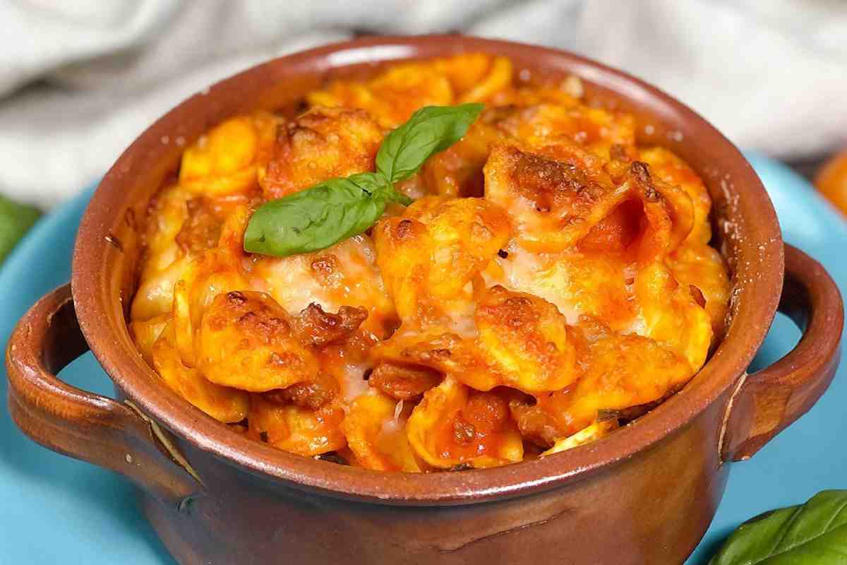 Orecchiette gratinate