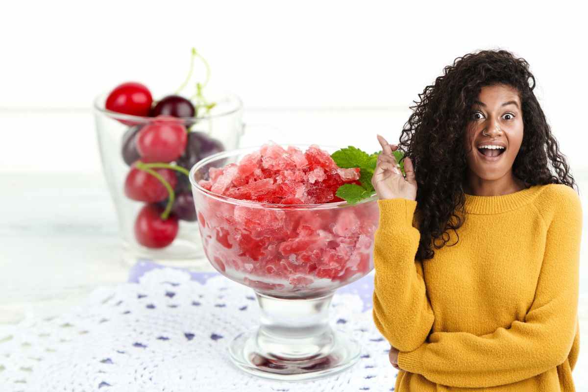 Granita alla frutta