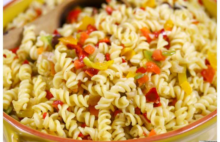 Pasta panna e verdure