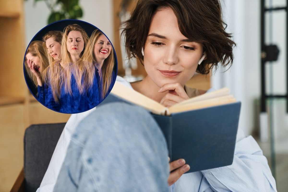 Ragazza impegnata nella lettura