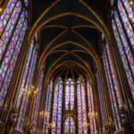 Vetrate di una cattedrale in Europa