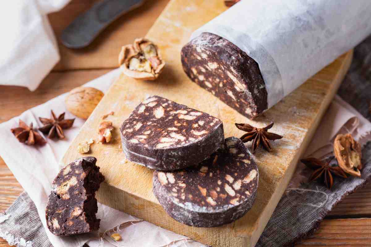 salame cioccolato ricetta