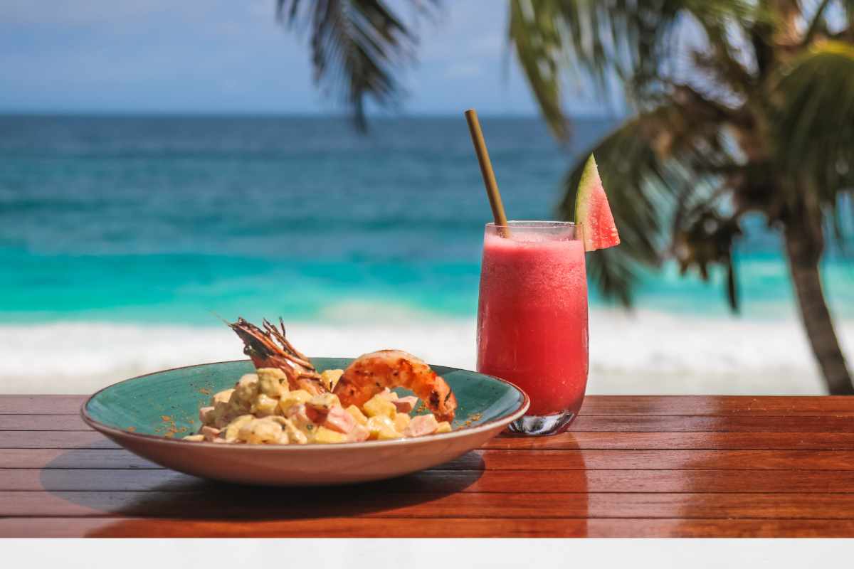 pranzo in spiaggia