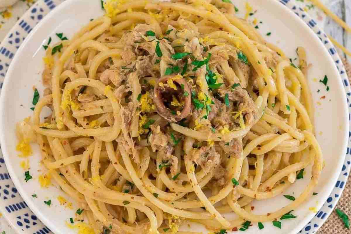 Spaghetti alla mediterranea