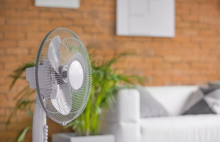 Ventilatore classico in casa 