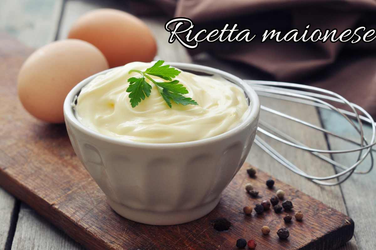 ricetta maionese