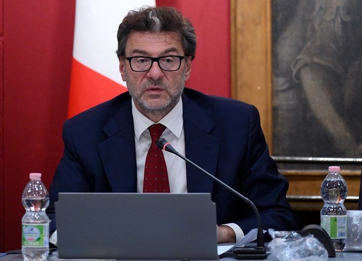 Il ministro Giorgetti