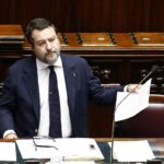 Il ministro delle Infrastrutture e dei Trasporti Matteo Salvini