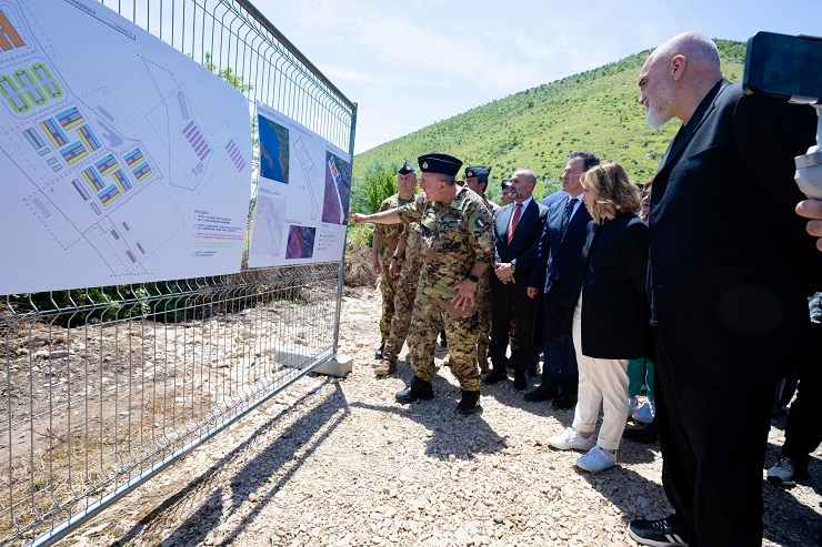 La visita di Meloni in Albania dello scorso giugno