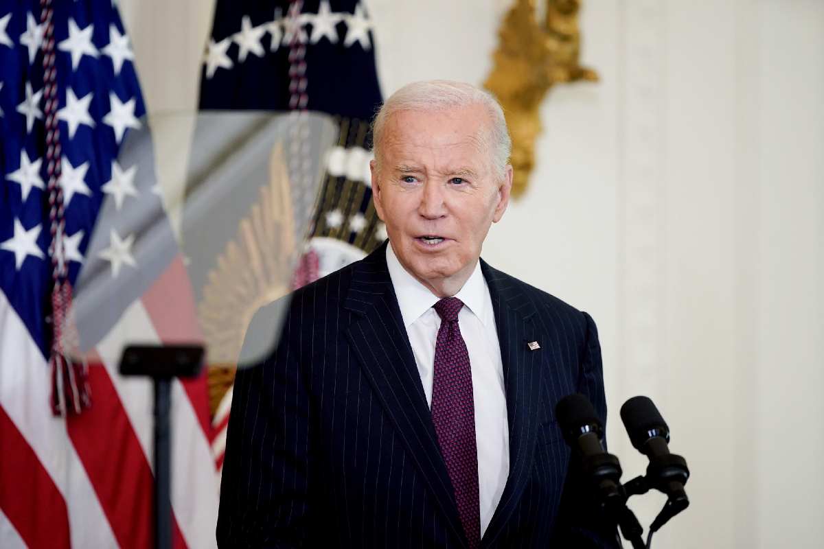 Il presidente degli Stati Uniti Joe Biden