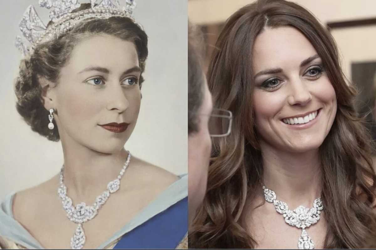 Kate Middleton ha indossato la collana Nizam di Hyderabad in occasioni speciali